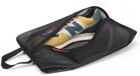 pack all Shoe Bag for Travel, Water-Resistant Shoe Pouch for Sports
