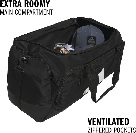 adidas Defender Duffel Bag, Black, OSFA