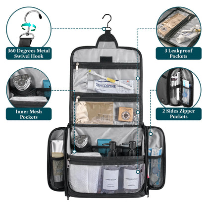 Classic Hanging Toiletry Organizer Bag