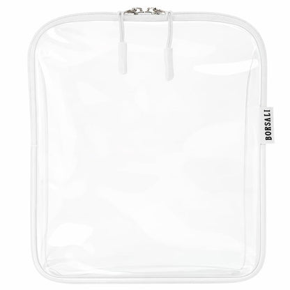 TSA Approved Toiletry Bag - Clear Quart Size for 3-1-1 LIquids - 4 Pack