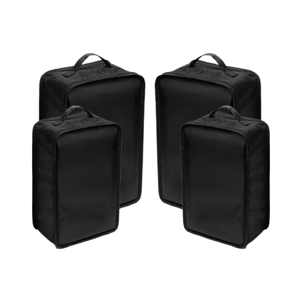 Travel Shoe Bags, Foldable Waterproof Shoe Puches Organizer-Double Layer (Multi-colored4)