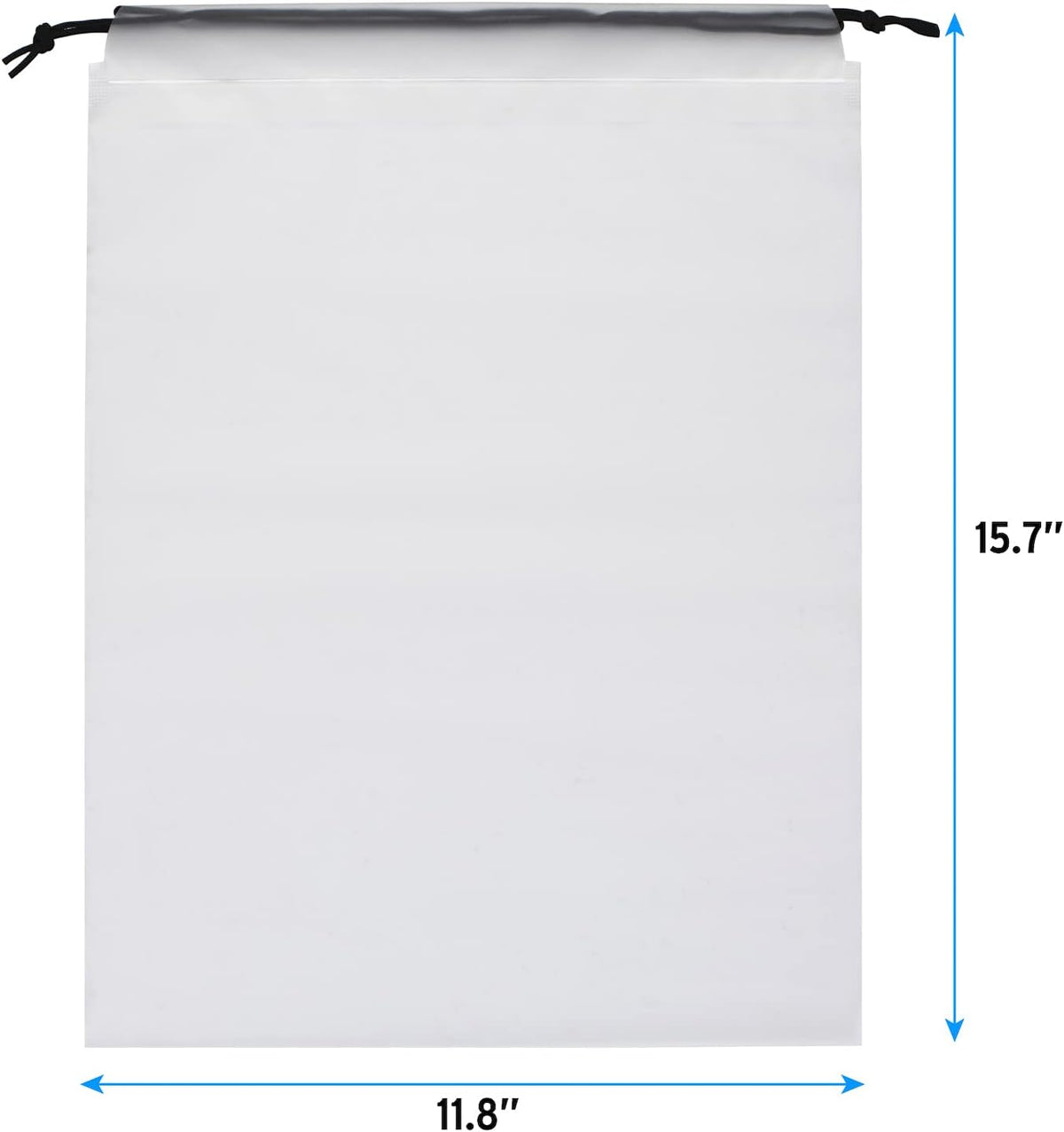 Vorspack 13 Pack Transparent Shoe Bags for Travel, 15.7 x 11.8 inches