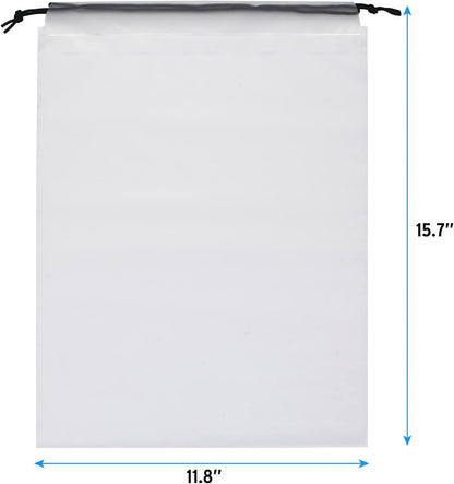 Vorspack 13 Pack Transparent Shoe Bags for Travel, 15.7 x 11.8 inches