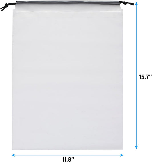 Vorspack 13 Pack Transparent Shoe Bags for Travel, 15.7 x 11.8 inches
