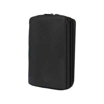 Gravel Hanging Toiletry Bag for Men and Women - Comes in 2 Sizes, Water-Resistant, Durable, Compact, Dopp Kit Travel Toiletry bag (Black, Plus)