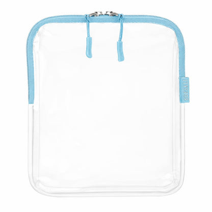 TSA Approved Toiletry Bag - Clear Quart Size for 3-1-1 LIquids - 4 Pack