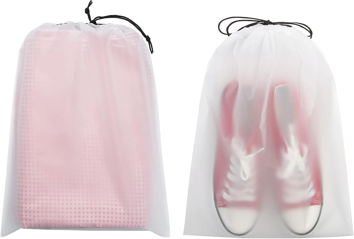 Vorspack 13 Pack Transparent Shoe Bags for Travel, 15.7 x 11.8 inches