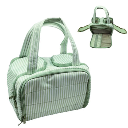 Checked Travel Toiletry Bag, Spacious Checkered Toiletry Bag for Women,Large Toiletry Bags for Traveling,Lightweight Travel Cosmetic Makeup Bag Organizer for Accessories,Toiletries