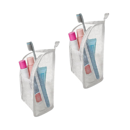 Standing Toiletry Bag, 4 Pack Portable Lightweight Toiletry Bag for Travel, EVA Mesh Large Capacity Waterproof Toiletries Organizer, Travel Essentials for Women Men (Black+Pink+White+Grey)