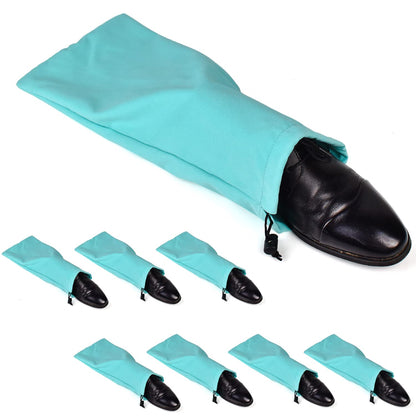 PlasMaller Shoe Storage Bags 100% Cotton with Drawstring for Men and Women for Travel Protecting and Storing Shoes