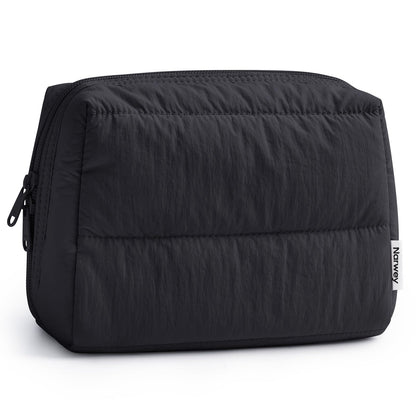 Narwey Makeup Bag Travel Toiletry Bag, Cosmetic Bag for Women Girls