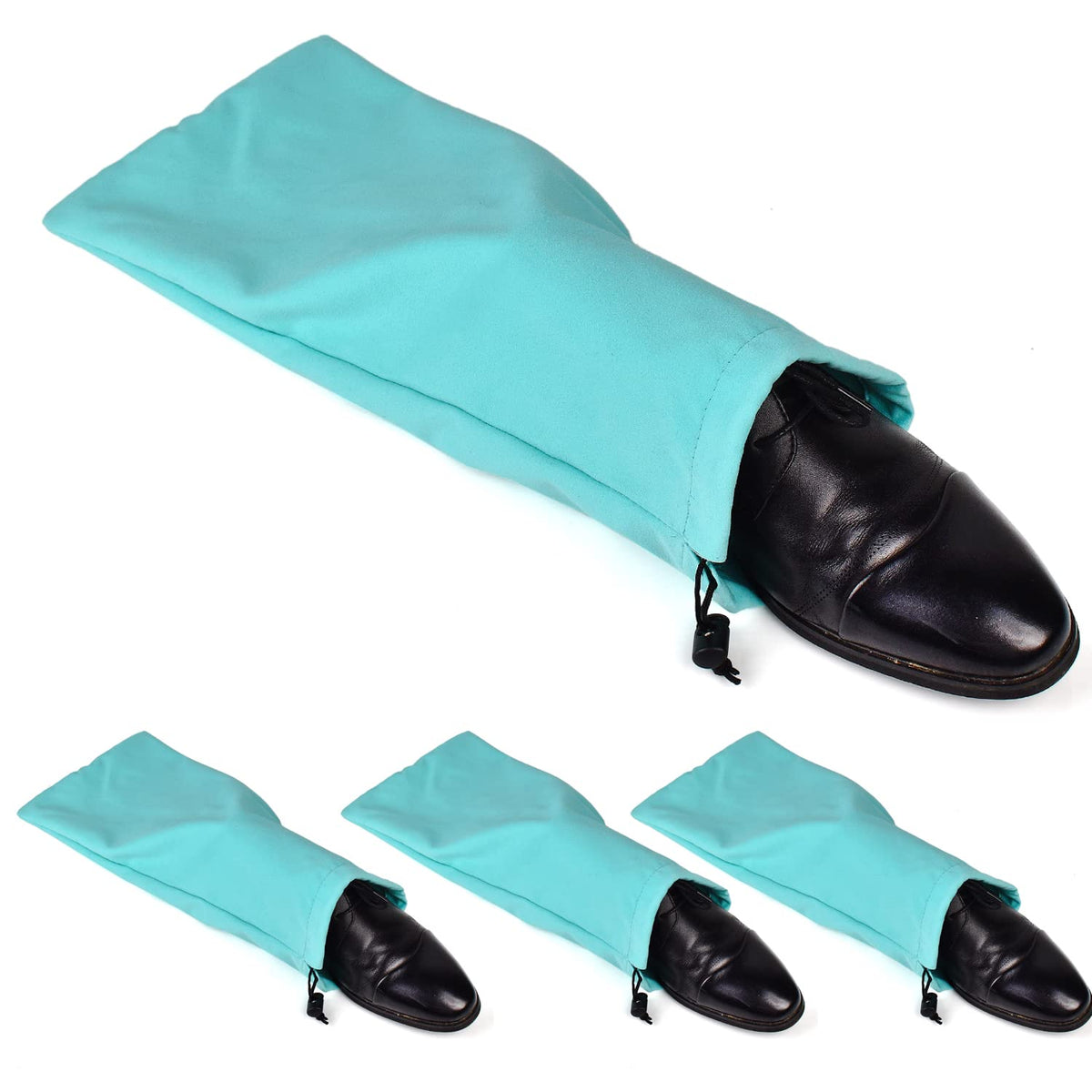 PlasMaller Shoe Storage Bags 100% Cotton with Drawstring for Men and Women for Travel Protecting and Storing Shoes