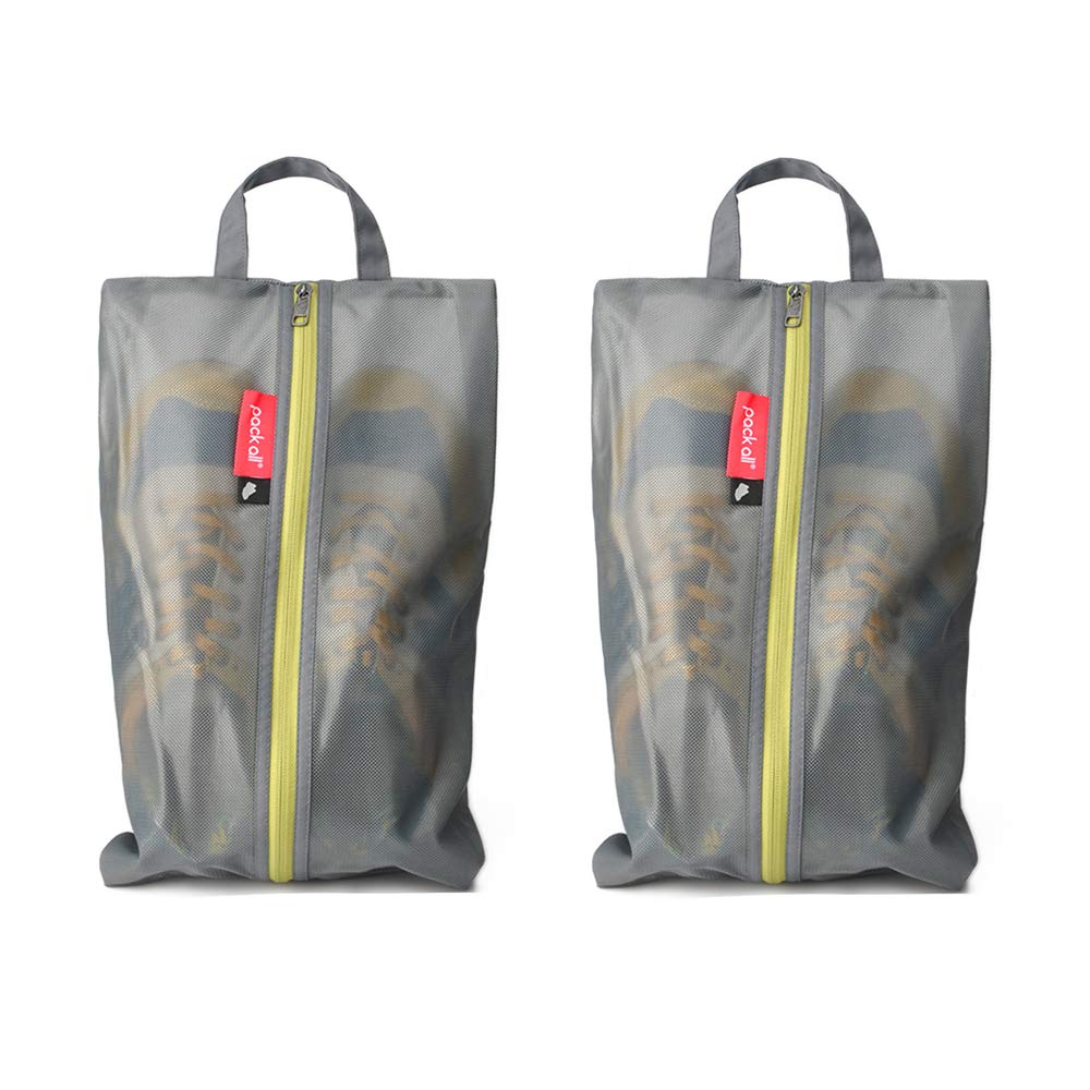 pack all Shoe Bag for Travel, Water-Resistant Shoe Pouch for Sports