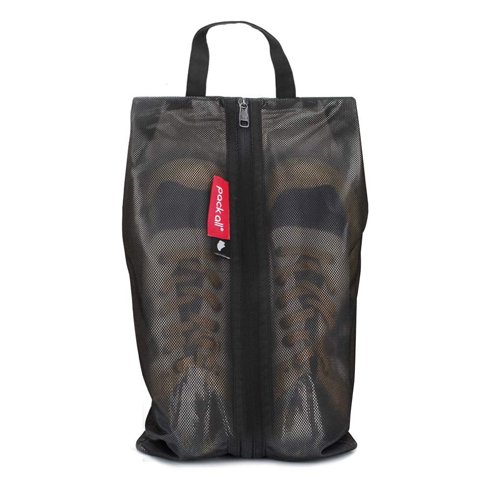 pack all Shoe Bag for Travel, Water-Resistant Shoe Pouch for Sports