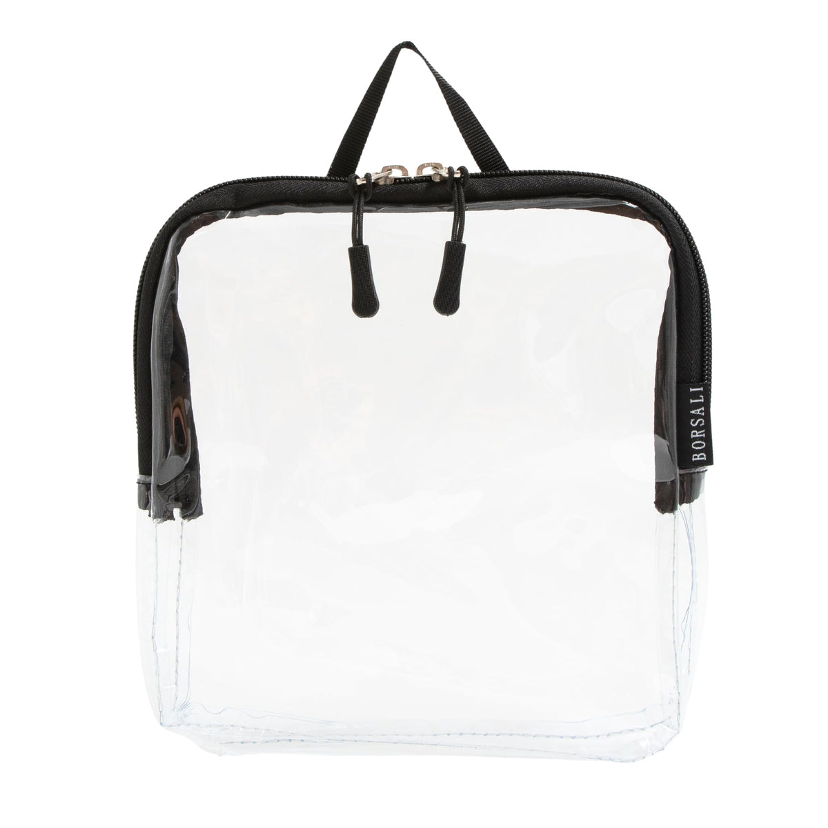 TSA Approved Toiletry Bag - Clear Quart Size for 3-1-1 LIquids - 4 Pack
