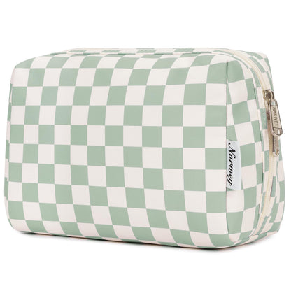 Narwey Makeup Bag Travel Toiletry Bag, Cosmetic Bag for Women Girls
