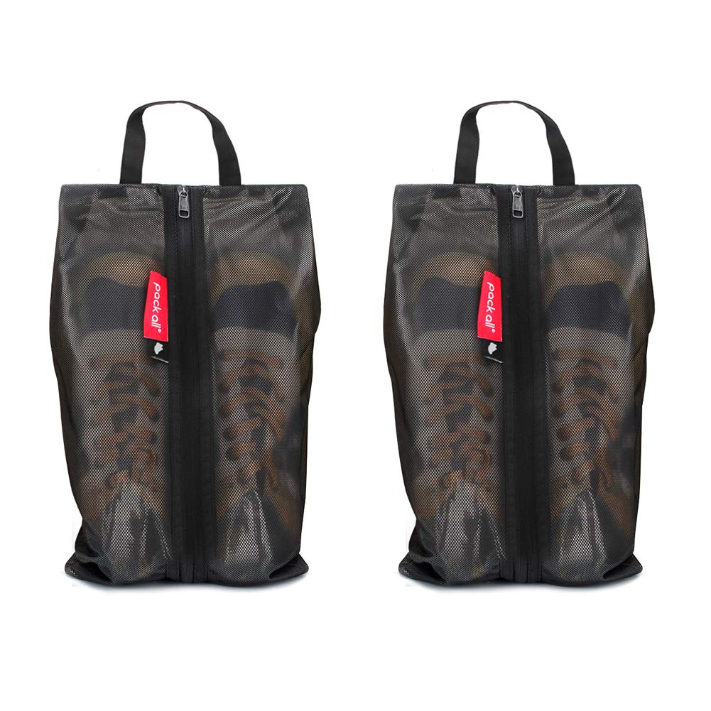 pack all Shoe Bag for Travel, Water-Resistant Shoe Pouch for Sports