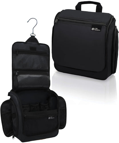 D&D Wanderlust Hanging Travel Toiletry Bag for Women & Men, Large Organizer
