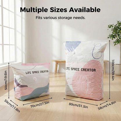 2026 New Vacuum Storage Bags for Home Clothes Compression Space Saver Bags
