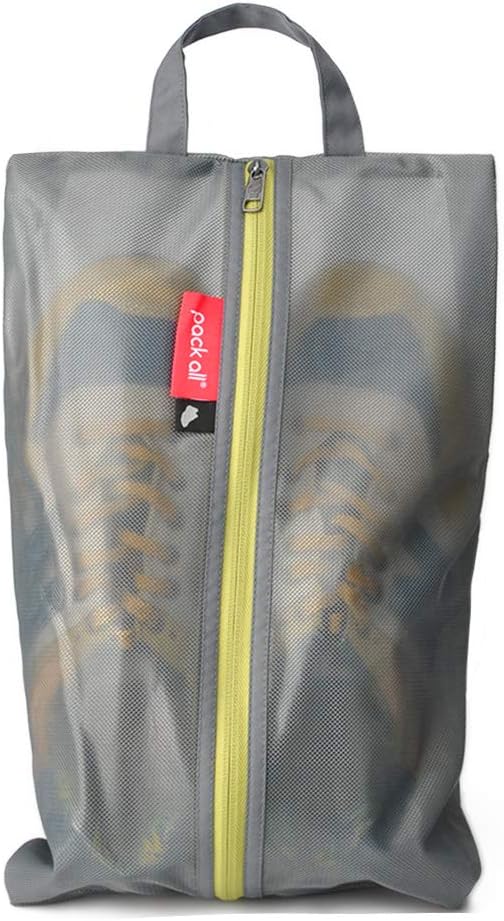 pack all Shoe Bag for Travel, Water-Resistant Shoe Pouch for Sports