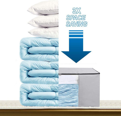 Vacuum Storage Bags, Cube Space Saver Bags, Bedding Space Saving Organizer