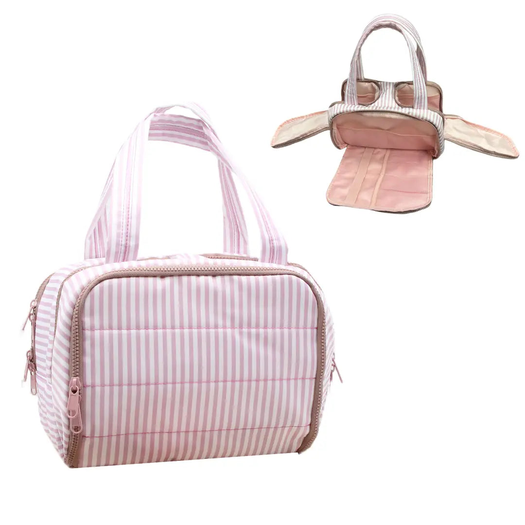 Checked Travel Toiletry Bag, Spacious Checkered Toiletry Bag for Women,Large Toiletry Bags for Traveling,Lightweight Travel Cosmetic Makeup Bag Organizer for Accessories,Toiletries