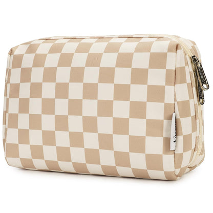 Narwey Makeup Bag Travel Toiletry Bag, Cosmetic Bag for Women Girls