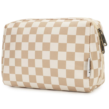 Narwey Makeup Bag Travel Toiletry Bag, Cosmetic Bag for Women Girls