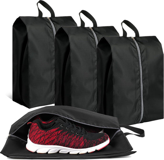 Shoe Bags for Travel, Set of 4 Pack Shoe Travel Bags for Packing Large