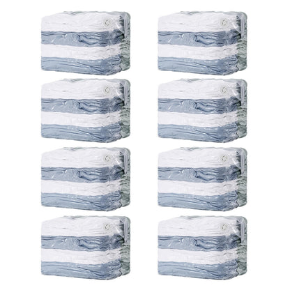 TAILI 6 Pack Vacuum Storage Bags, Jumbo Cube (31x40x15 Inch), Cream