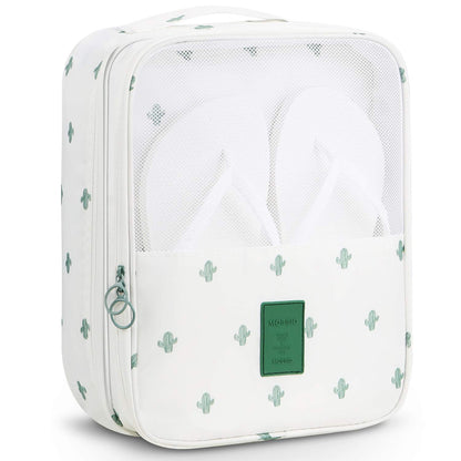 Mossio Shoe Bag Holds 3 Pair of Shoes for Travel and Daily Use Storage Pouch