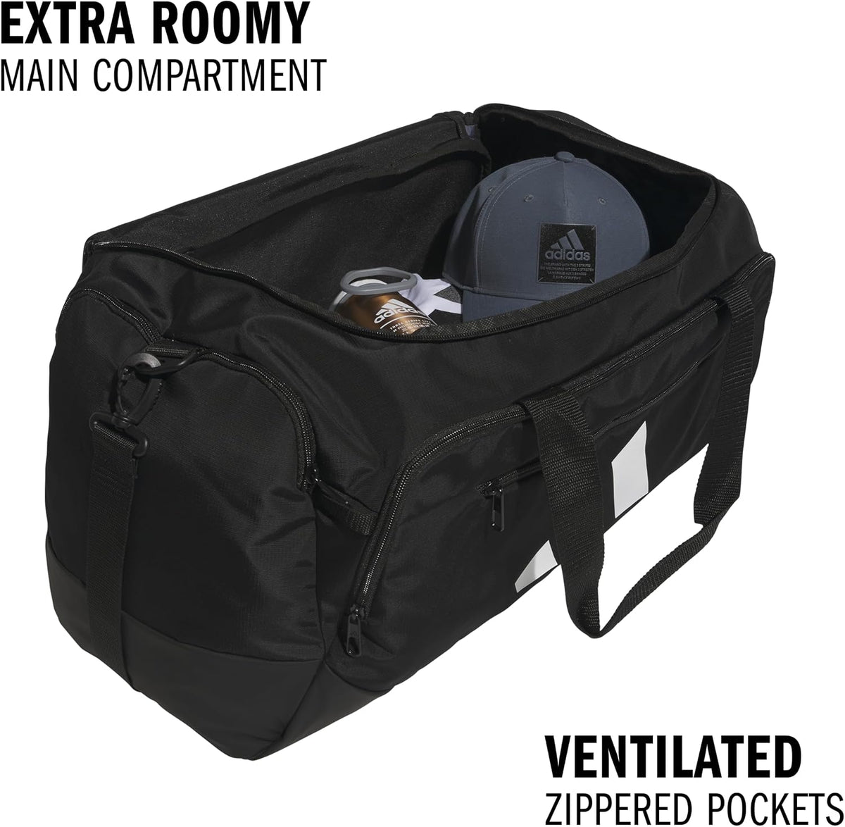 adidas Defender Duffel Bag, Black, OSFA