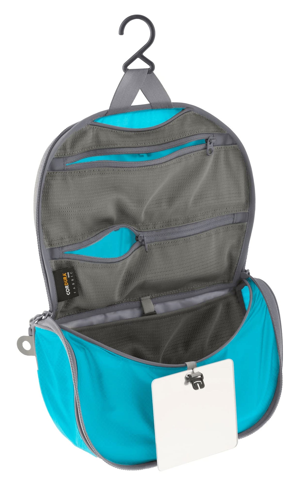 Sea to Summit Small Hanging Toiletry Bag, Travel Organizer, Atoll Blue