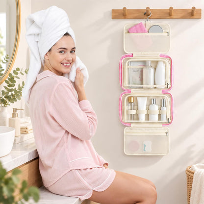 Travel Hanging Toiletry Bag&Makeup Bag Set - Birthday Gifts for Women Girls