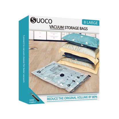 Vacuum Storage Bags for Travel & Home with Electric Pump, 28 Combo