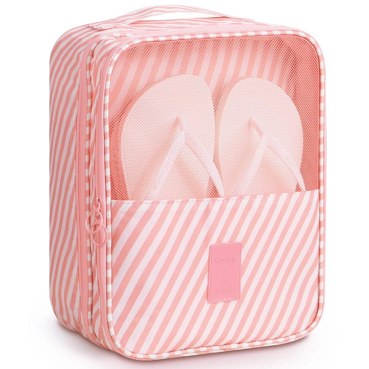 Mossio Shoe Bag Holds 3 Pair of Shoes for Travel and Daily Use Storage Pouch