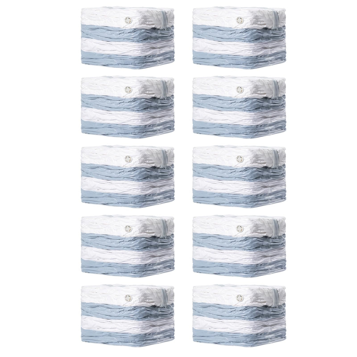 TAILI 6 Pack Vacuum Storage Bags, Jumbo Cube (31x40x15 Inch), Cream