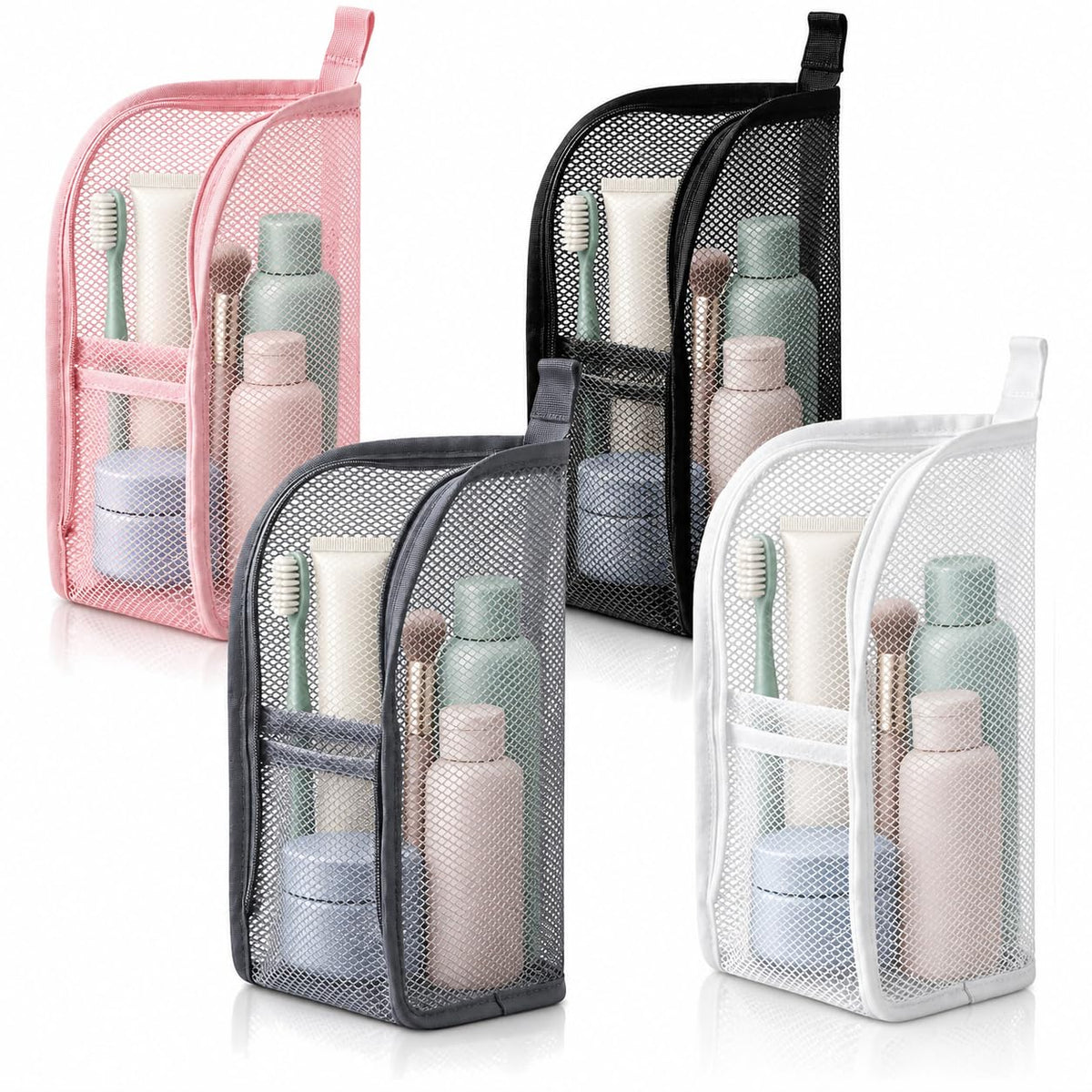 Standing Toiletry Bag, Portable Lightweight Travel Toiletry Bag (4 Colors)
