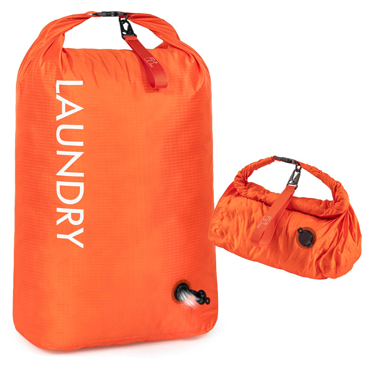 Travel Laundry Bag, Waterproof Compression Storage for Dirty Clothes