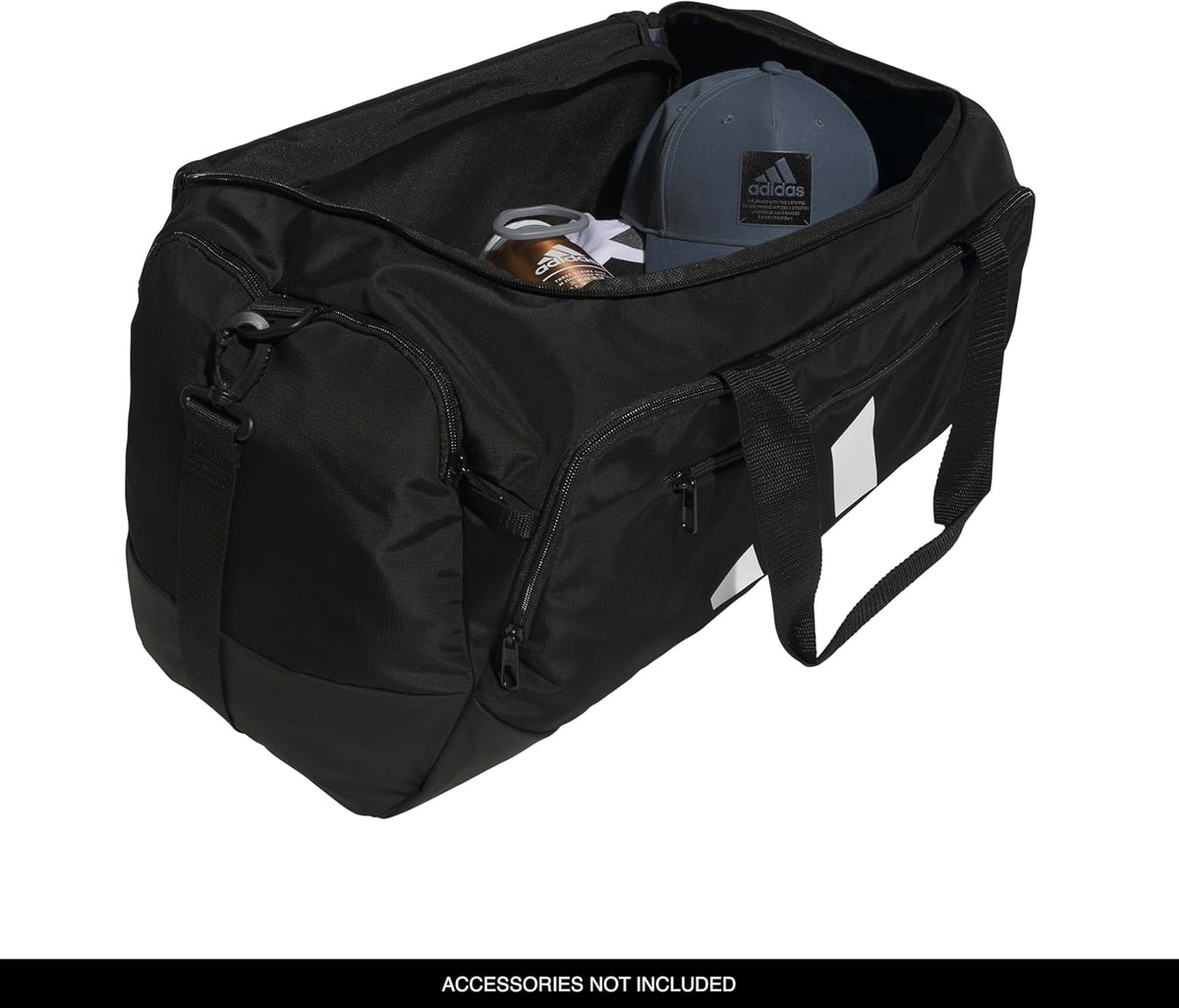 adidas Defender Duffel Bag, Black, OSFA