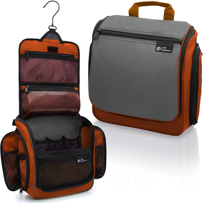 D&D Wanderlust Hanging Travel Toiletry Bag for Women & Men, Large Organizer