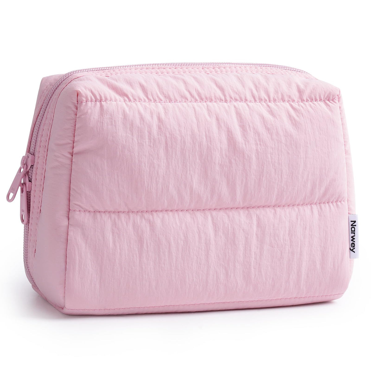 Narwey Makeup Bag Travel Toiletry Bag, Cosmetic Bag for Women Girls