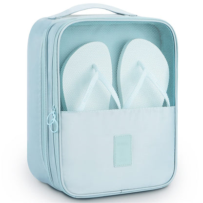 Mossio Shoe Bag Holds 3 Pair of Shoes for Travel and Daily Use Storage Pouch