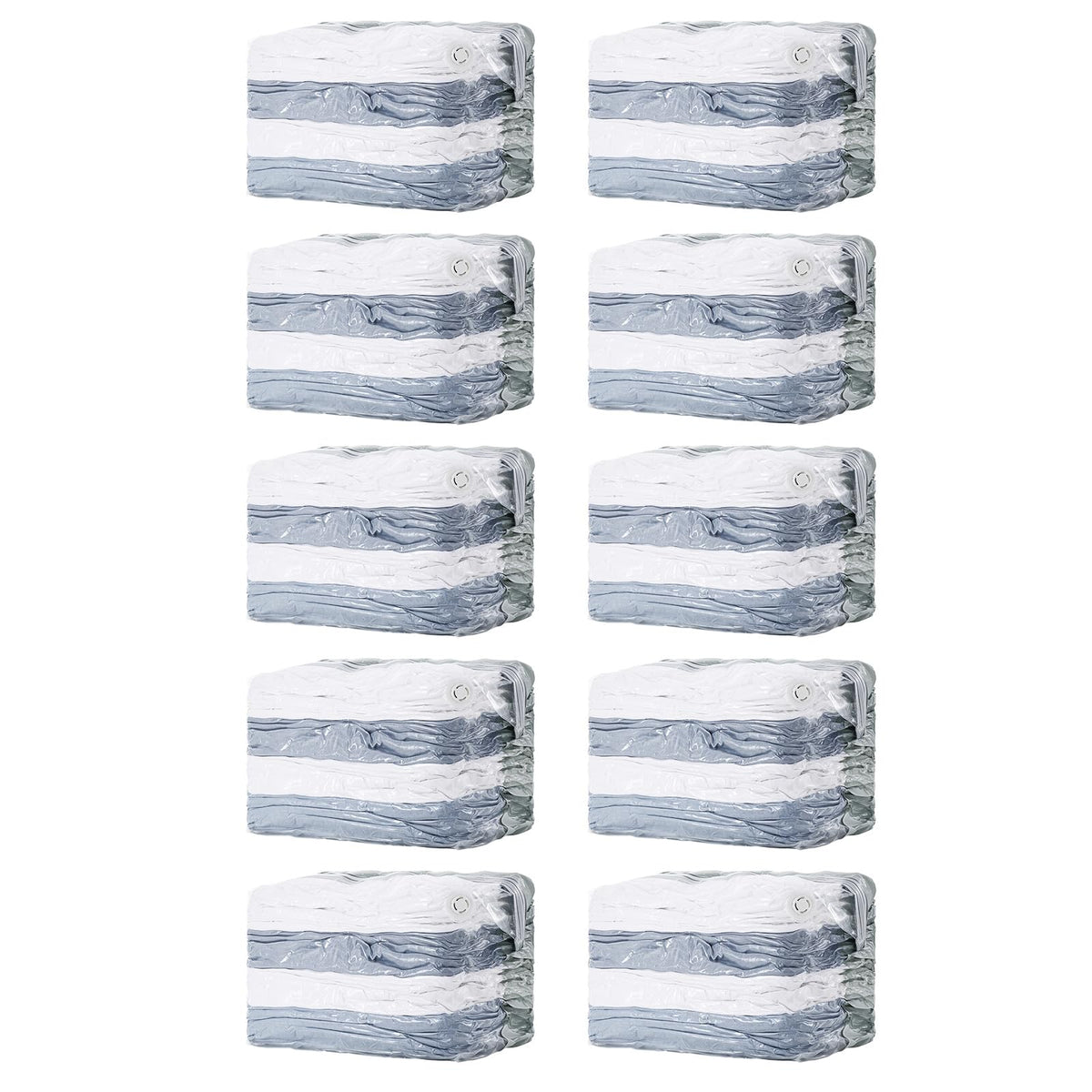 TAILI 6 Pack Vacuum Storage Bags, Jumbo Cube (31x40x15 Inch), Cream