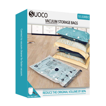 Vacuum Storage Bags for Travel & Home with Electric Pump, 28 Combo