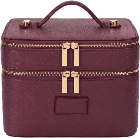 Makeup Bag for Women, Large Capacity Travel Organizer