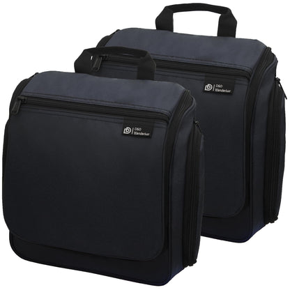 D&D Wanderlust Hanging Travel Toiletry Bag for Women & Men, Large Organizer
