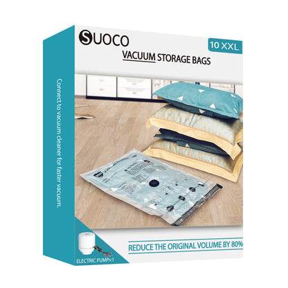 Vacuum Storage Bags for Travel & Home with Electric Pump, 28 Combo