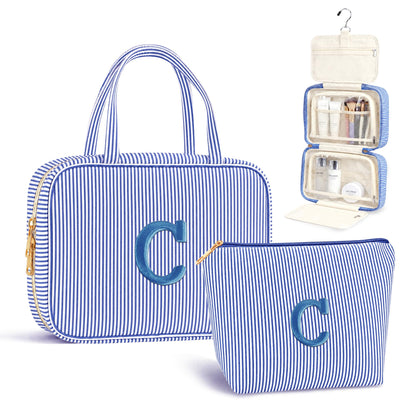 Travel Hanging Toiletry Bag&Makeup Bag Set - Birthday Gifts for Women Girls
