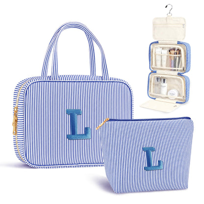 Travel Hanging Toiletry Bag&Makeup Bag Set - Birthday Gifts for Women Girls